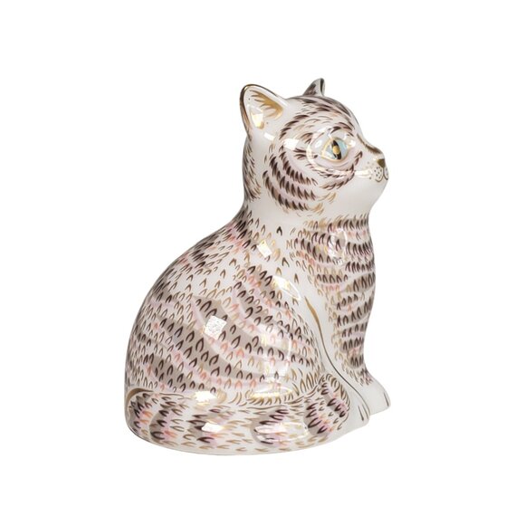 Royal Crown Derby Thomas Cat Ltd. Ed. of 1500 Small 3” - Picture 6 of 8